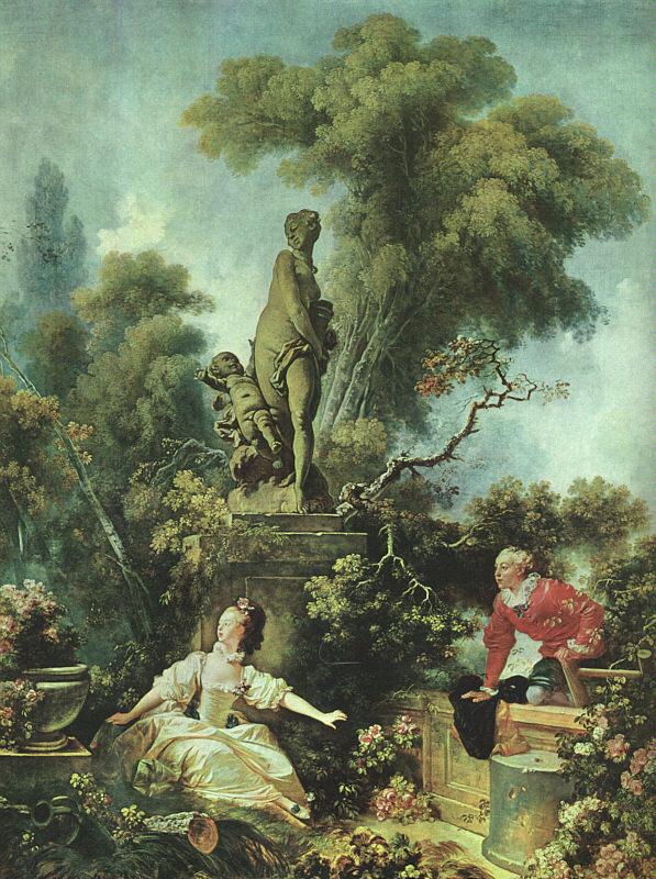 Jean Honore Fragonard The Meeting